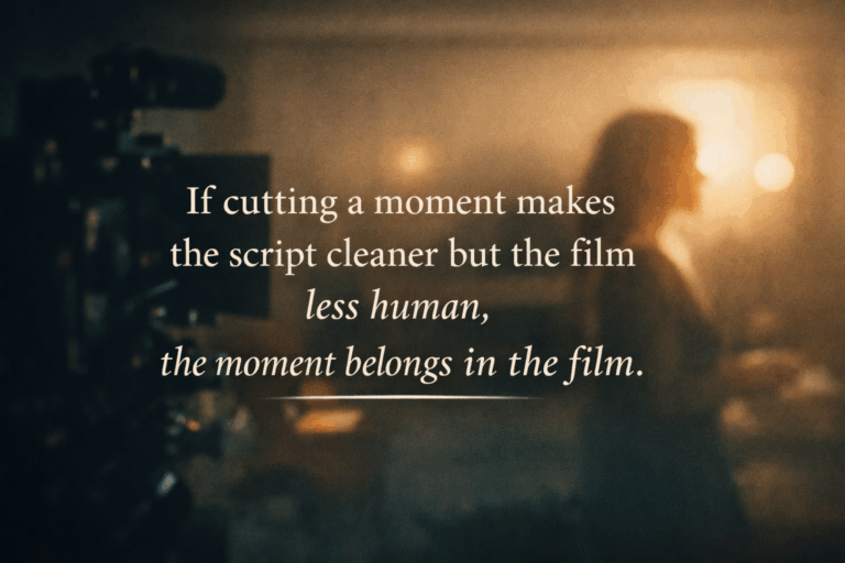 The Difference Between a Clean Script and a Human Film